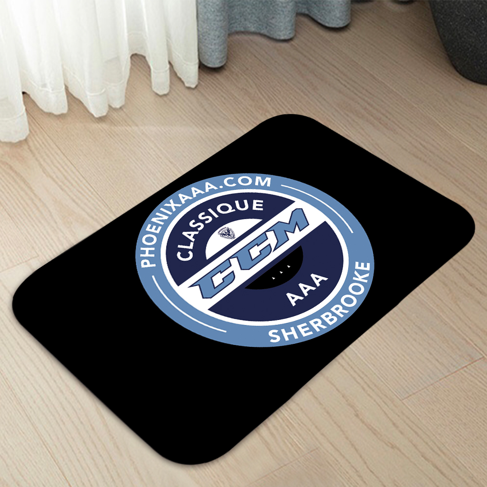 CCM Hockey Fußmatten Home Teppich Eingangstürmatten Modernes Dekor Teppich Badezimmer Fußmatten 130: 40 cm x 60 cm / Rot