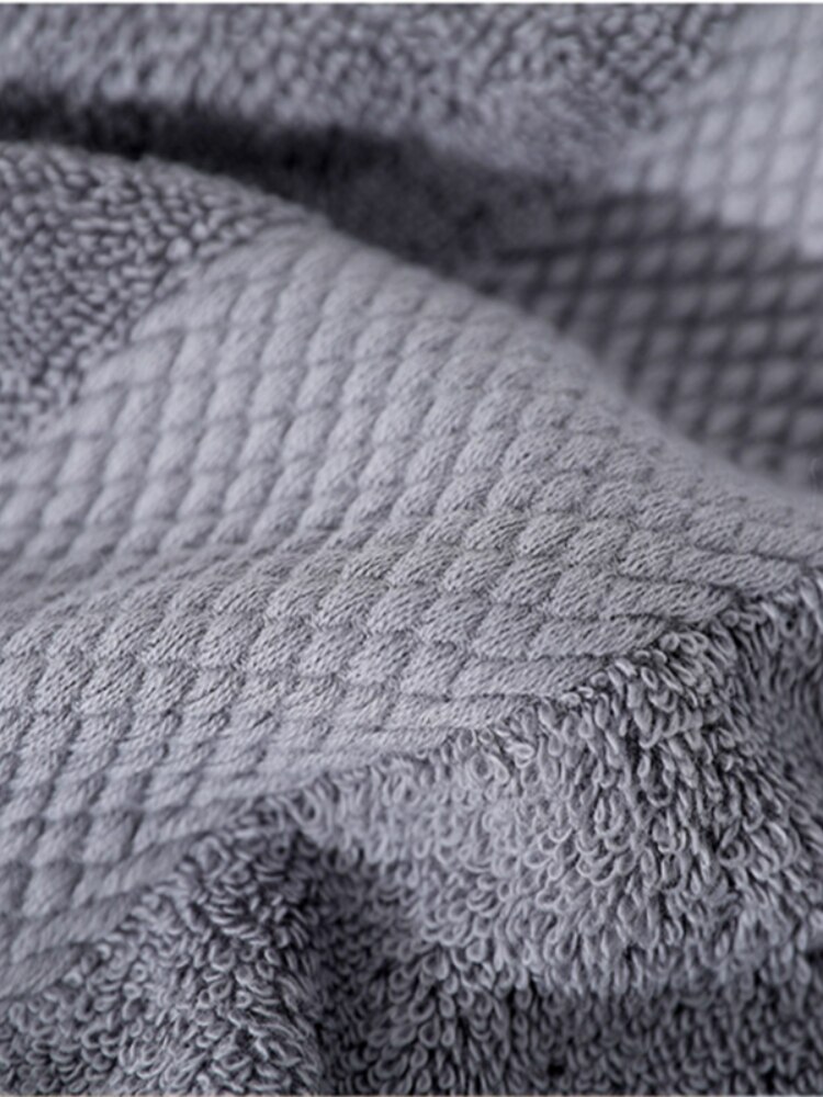 Toalla de microfibra para baño, 100% de algodón Toalla de baño, color rosa, gris, caqui y púrpura, suave, superabsorbente, 35x75cm