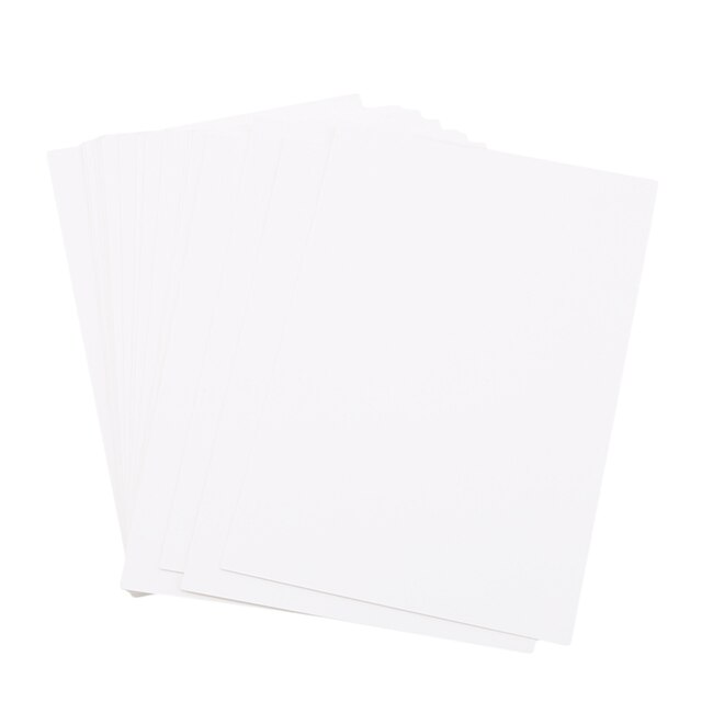 Retro 20 Sheets DIY Blank Greeting Card Kraft Paper Postcard Vintage Blank Postcards DIY Hand Painted Graffiti Message Card: white