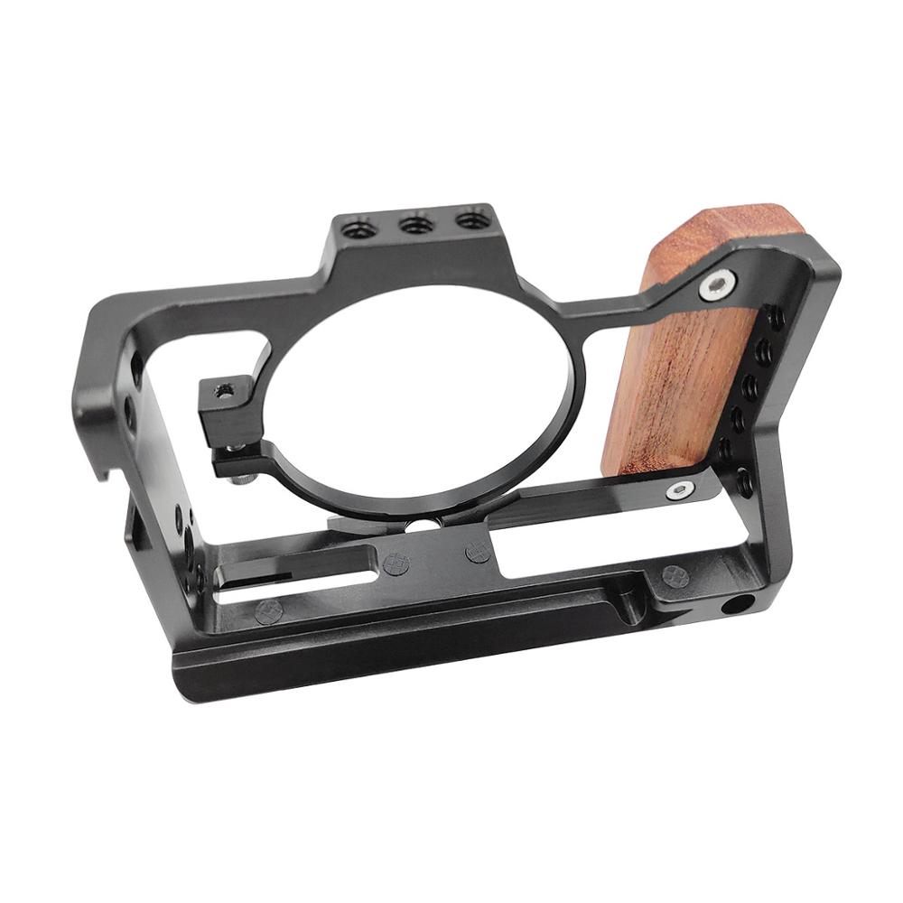 ZV1 ZV-1 Gabbia Fotocamera, ZV-1 ZV1 Cassa Della Macchina Fotografica A Sgancio Rapido Gabbia Fotocamera per ZV-1 ZV1 Macchina Fotografica