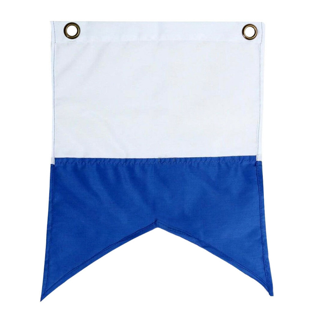 Barco de buceo de poliéster ligero, bandera alfa con arandelas de Metal, accesorios de buceo para natación y agua de 72x60cm