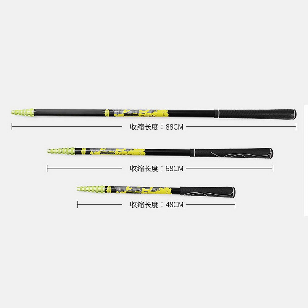 Fishing Net Fish Landing Net Foldable Collapsible Telescopic Pole Handle Durable Mesh ALS88