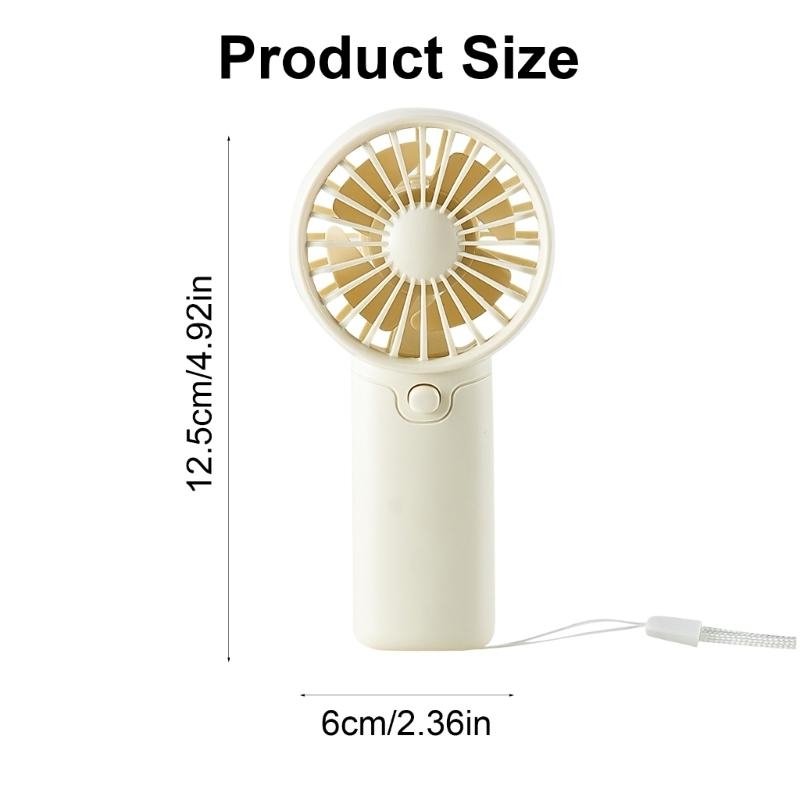 X9FB Fan portátil 1.5V AAA Bateria pequena bolso portátil ventilador elétrico resfriamento para viagens escritório ao