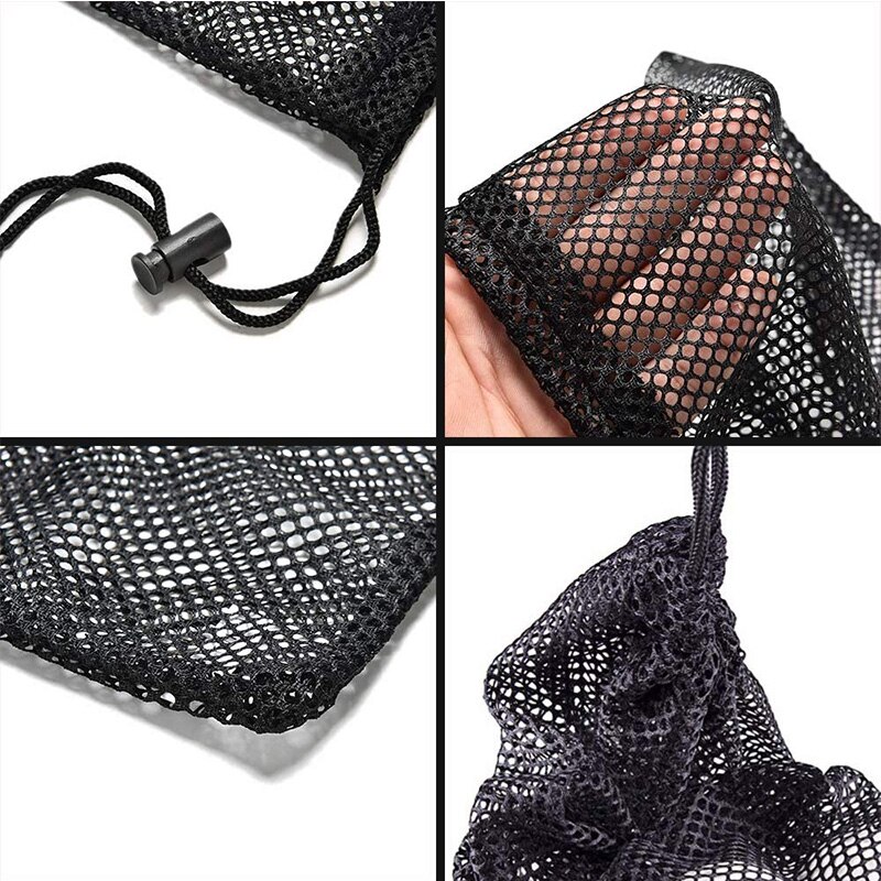 1Pc Aquarium Gittergewebe Medien Filter Taschen dauerhaft Mehrweg Fische Panzer Taschen mit Kordelzug Mehrzweck Gittergewebe Nylon Taschen