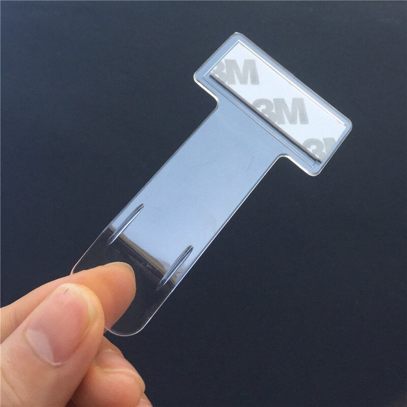 Car Parking Ticket Clip Fastener Auto Interior Organizer Permit Card Bill Holder Mount Fastener Organizer Windshield Stickers