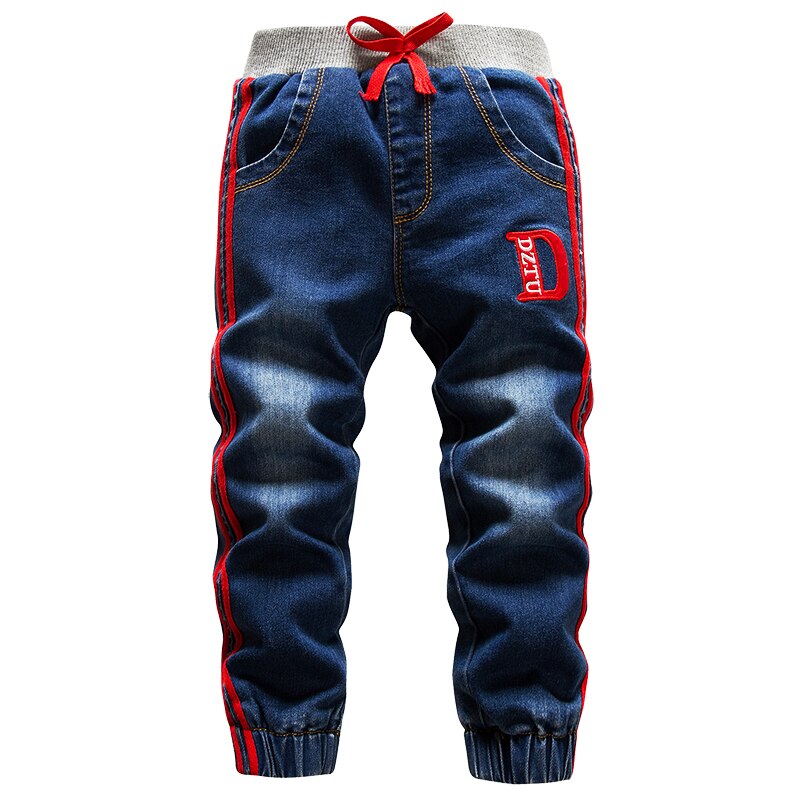 Winter Velvet Jeans for Boys Kids Washing Blue Trousers Girls Thicken Warm Leggings Children Soft Cotton Pants