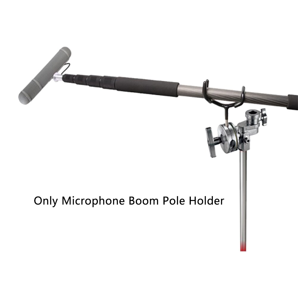 Stable Cradle Mount Arm Microphone Boom Pole Holder Accessories Floating Support Stand Audio Bracket Heavy Duty