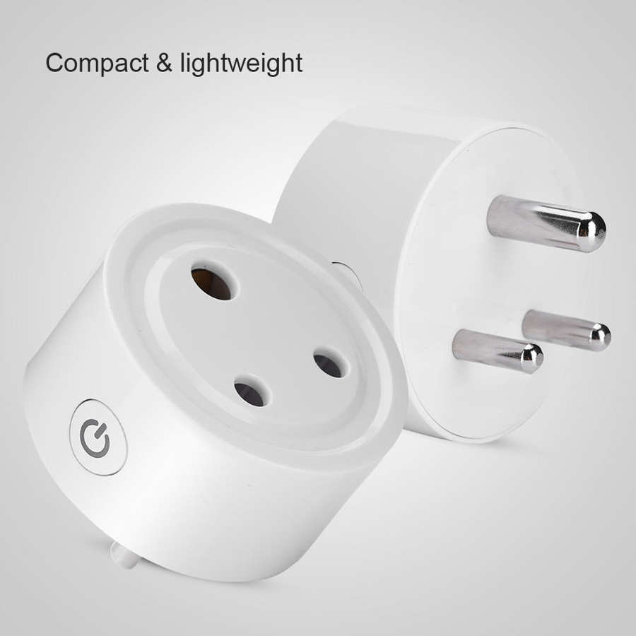 Smart WiFi Remote Power Wireless Timing Switch Socket India/South Africa Plug