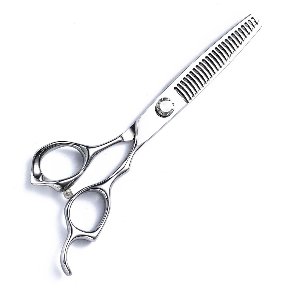 Professionele Kappers Schaar 5.5/6 Inch Salon Haar Schaar Kapper Knippen Schaar Dunne Kappers Schaar: GRIJS