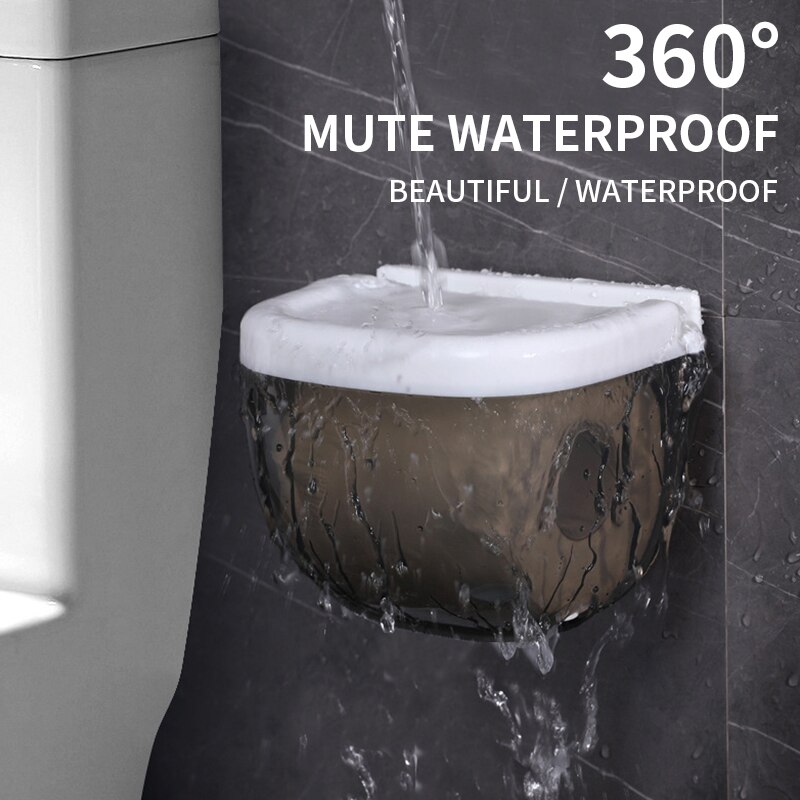 Toilet drawer non perforated toilet waterproof storage box tissue box