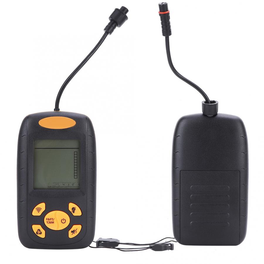 fish finder echo sounder for fishing Portable Fish School Oltrasonic Fishfinder Fishing with LCD Display