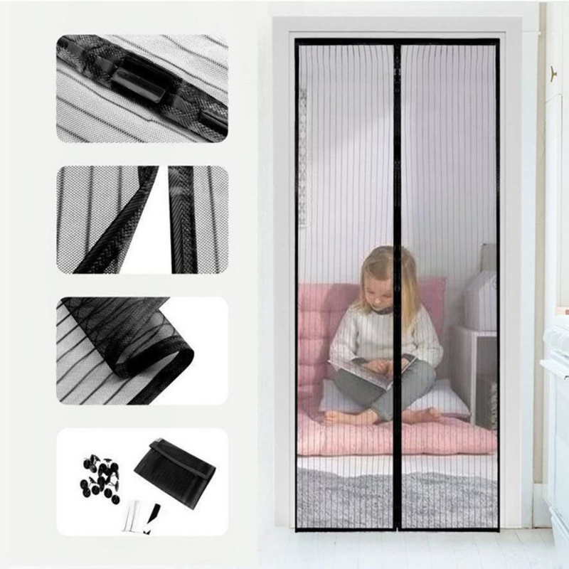 Zanzariera per tenda per porta con schermo magnetico rinforzato senza attrezzi zanzariera per zanzariera per zanzariera zanzariera per porta con chiusura automatica