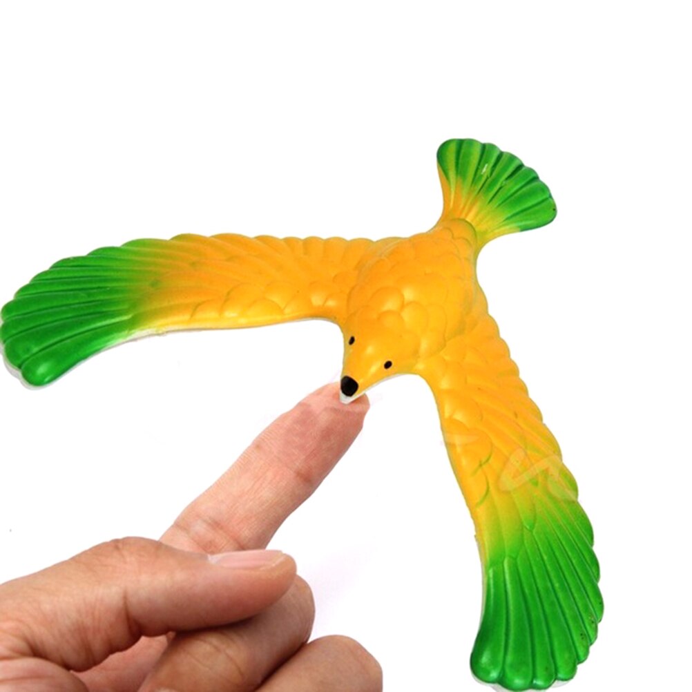 Avec pyramide cadre Balance aigle jouet en plastique Balance oiseau Science bureau jouet amusant enfants jouet