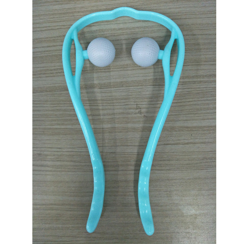 Pressure Point Therapy Neck Massage Tool Pressure Relieve Hand Roller Massage Neck Shoulder Dual Trigger Point Self Massager: A3