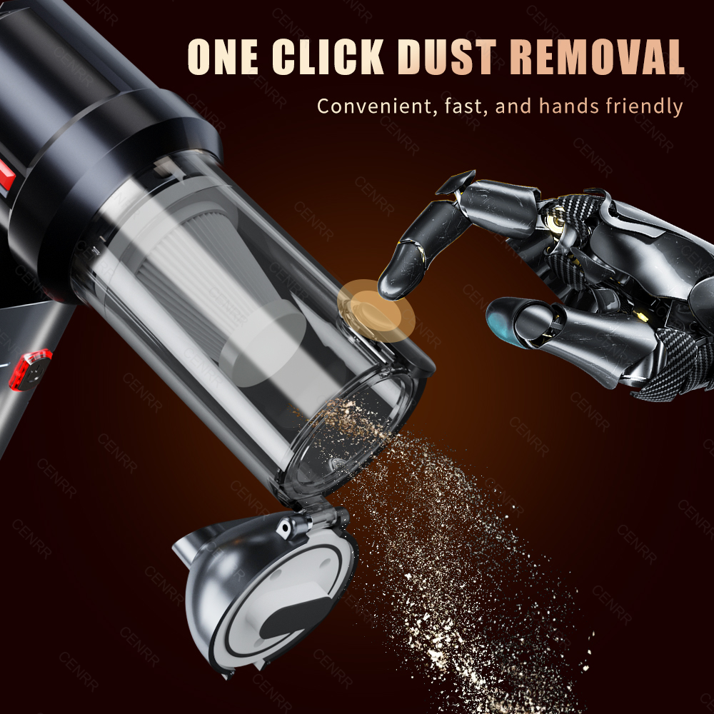 CENRR 998000PA Car Vacuum Cleaner Powerful Mini Cordless Portable Vacuum Cleaner for Home Appliance Handheld Blower Car Cleaner