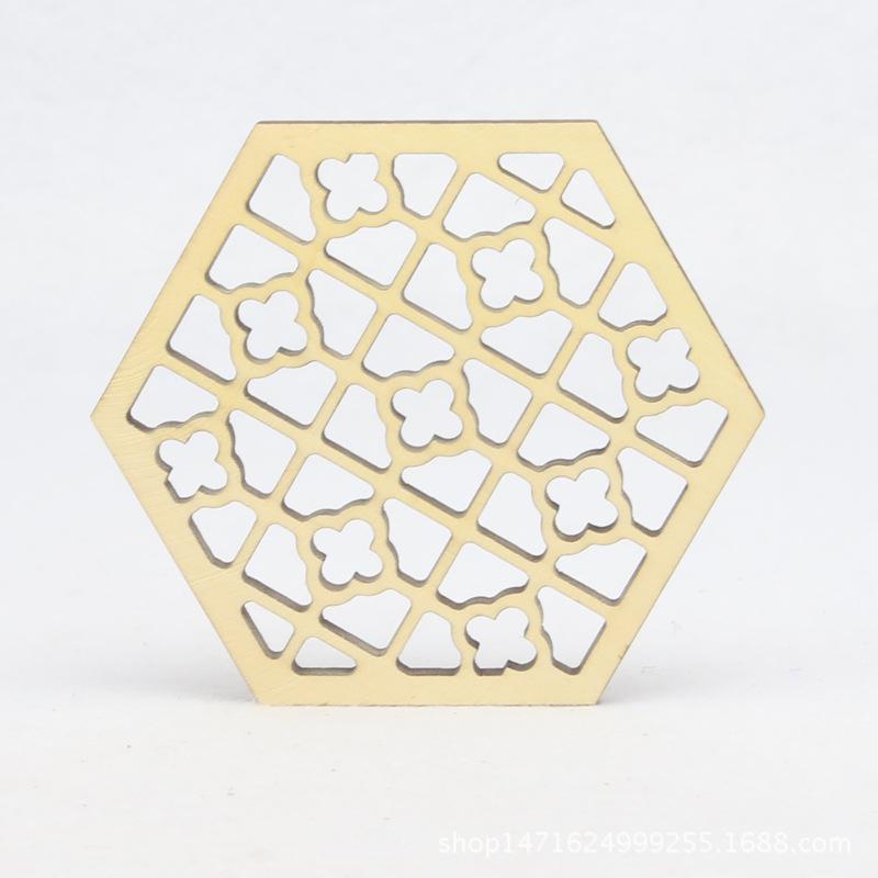 Bergkedja trä hexagonal präglad erhu ljudfönster massivt trä urheen tillbehör stränginstrument delar & tillbehör