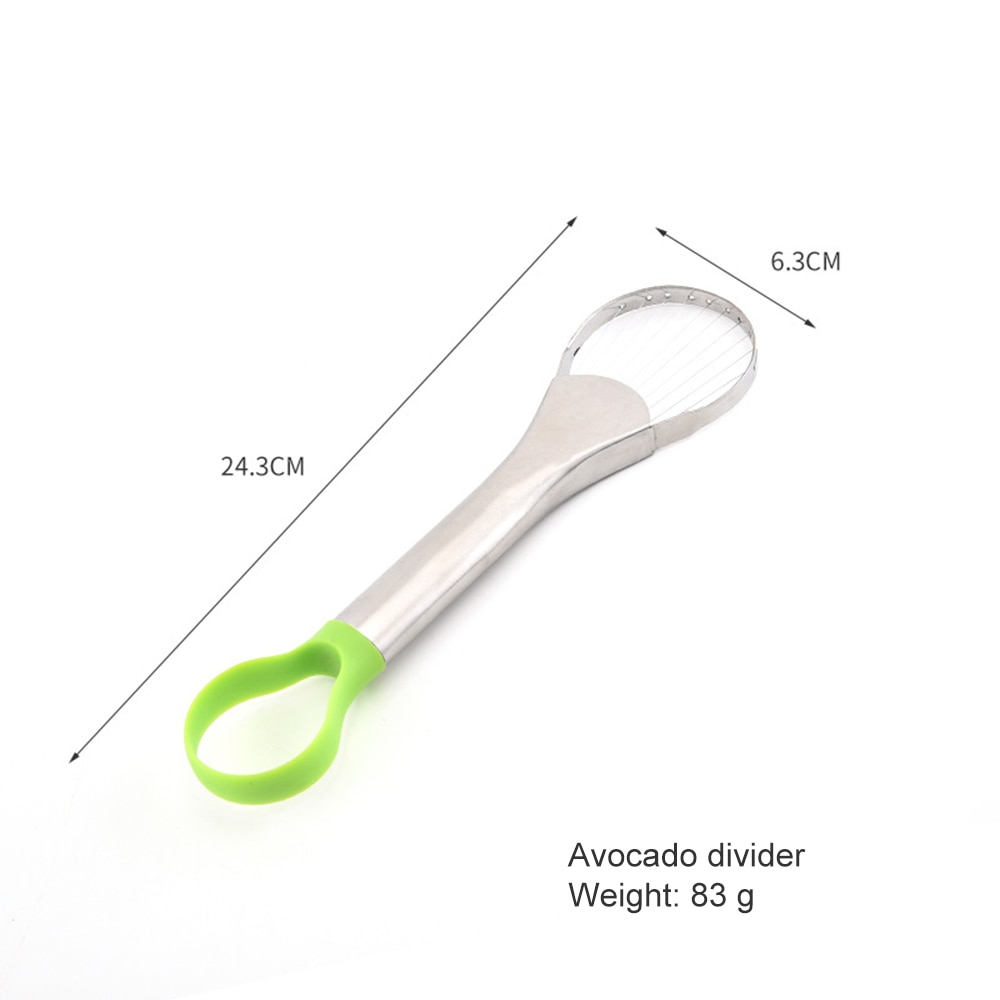 Avocado Messer Heimat Avocado Denuclear Separator Edelstahl Avocado schneiden Avocado Splitter Küche Spielereien Küche Liefert