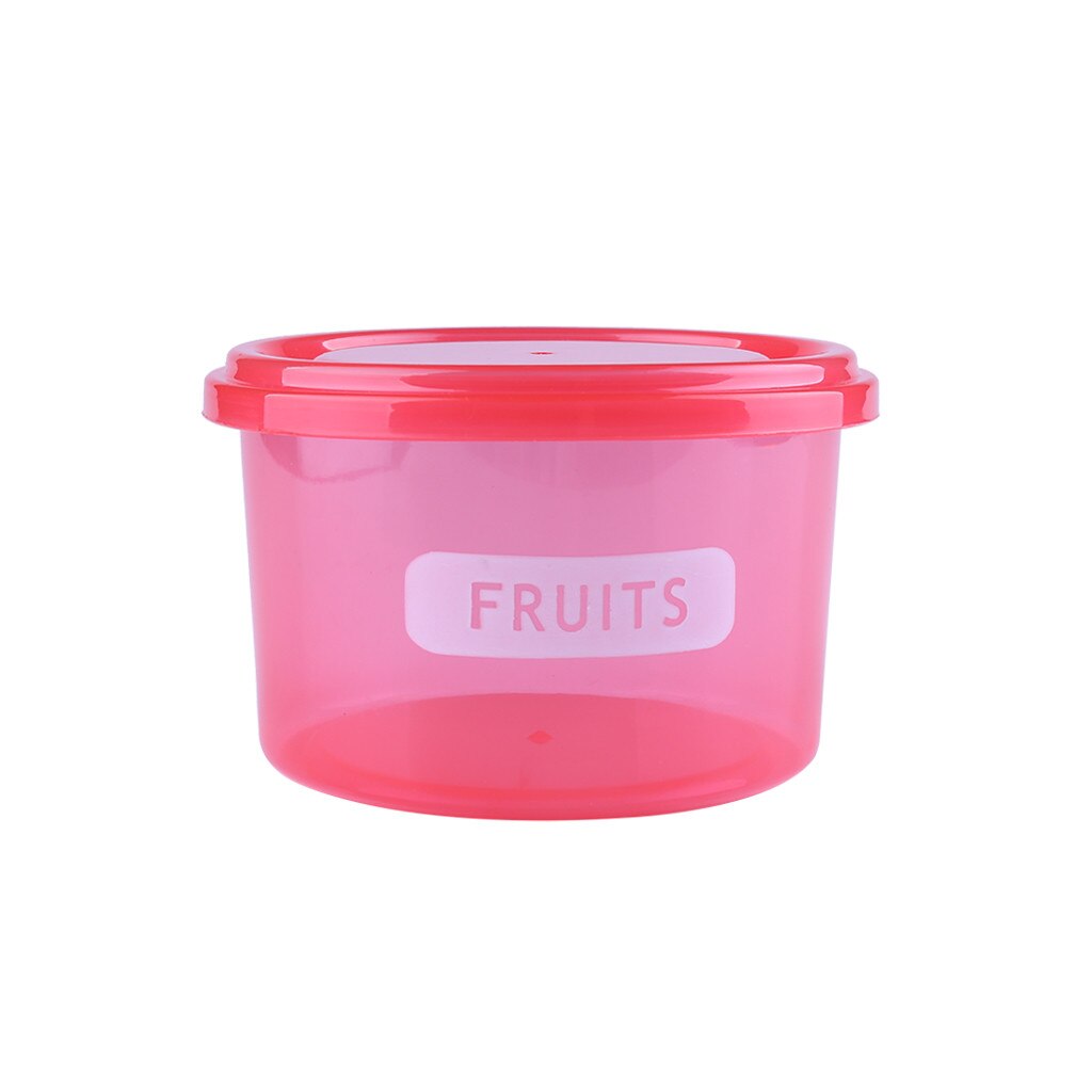 7pcs Round Food Storage Freezer Containers BPA-Free Airtight Small Plastic Dinner Lunch Box with Lids Food Storage Containers