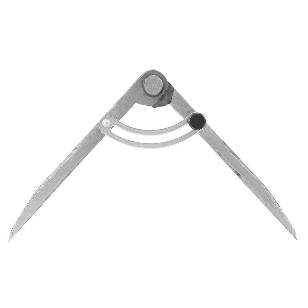 150mm Wing Leather Divider Rotating Tool Carbon Steel Spacing Compasses Edge Area For Mechanical marking and Leather making