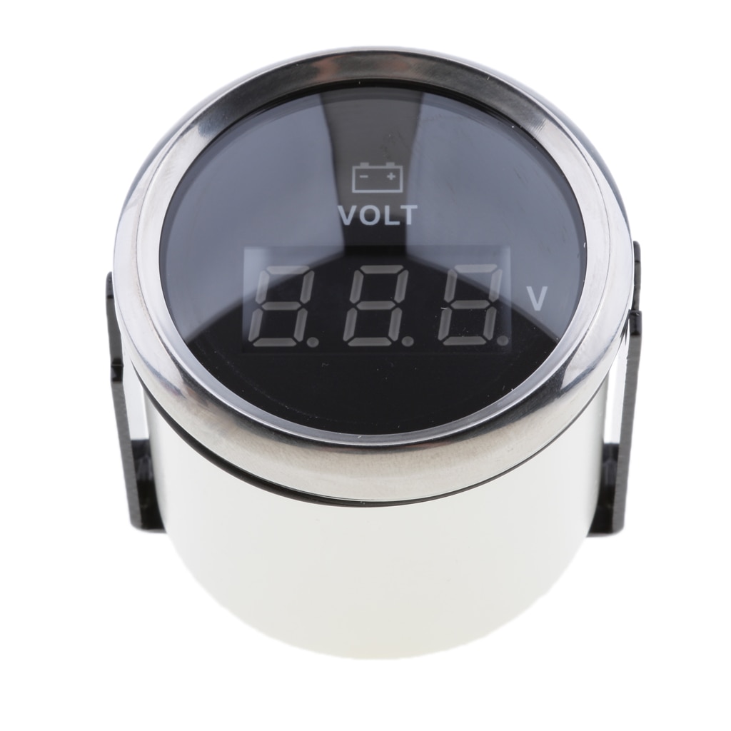 Universal Marine Auto 2 "52mm Digital LED Volt Spannung Gauge Meter