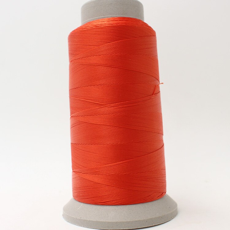 Hilo de coser de alta elasticidad de nailon 150D, tela elástica de punto, accesorios de costura: Rojo