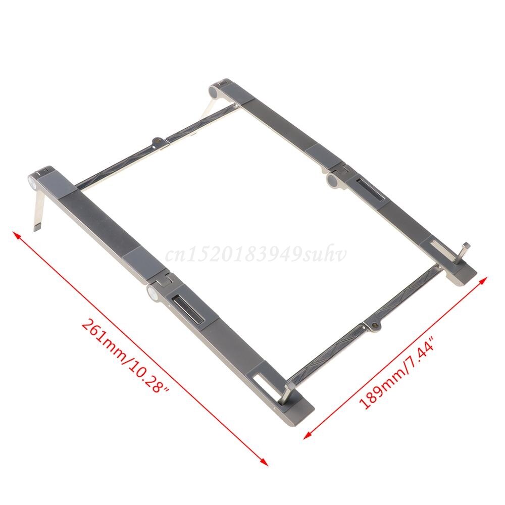 Draagbare Laptop Stand Aluminium Opvouwbare Notebook Ondersteuning Laptop Base Macbook Pro Holder Verstelbare Beugel Computer Accessoires