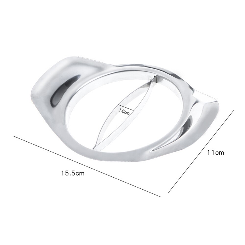 Mango Cut Practical Stainless Steel Mango Core Remover For Mango Peach Fruit Stainless Steel Fruit Slicer Kitchen Accessories