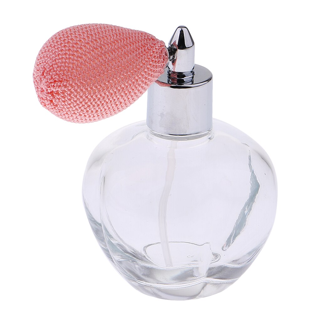Perfume Atomisers Refillable Bottle Crystal Deco Spray EMPTY Glass 100ml Cute Shape