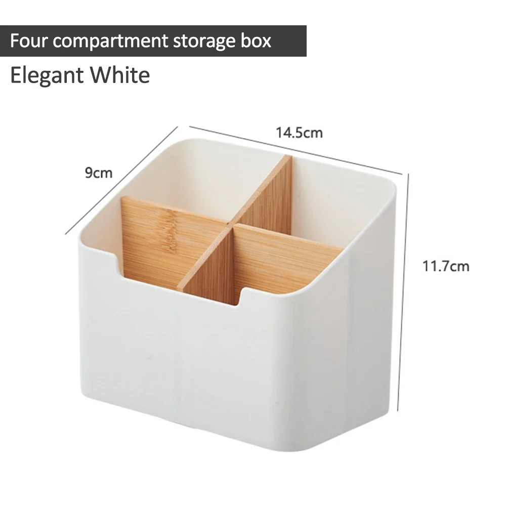 Multifunctionele opbergdoos TV-airconditioner Afstandsbediening Organizer Praktische tissuebox Cosmetische opbergdoos voor thuis: Rood