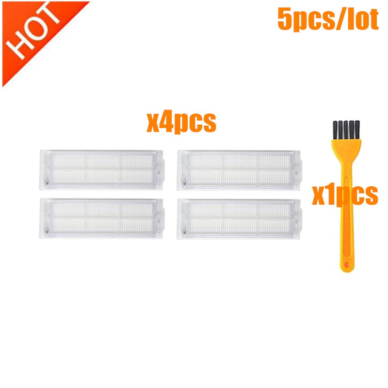 Hovedbørste hepa filter sidebørste til xiaomi mijia styj 02ym conga 3490 viomi  v2 pro v-rvclm 21b støvsuger dele tilbehør: 13