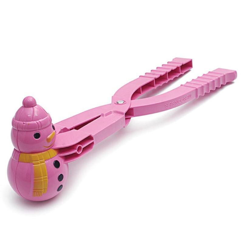 Winter Schneemann Kunststoff Schneeball Clip Schnee Ball Maker Outdoor-Sport Kinder Spielzeug Schnee, Der Sand Form Werkzeug Zufällige Farbe