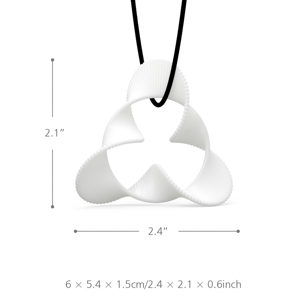 3D Printed Jewelry Rhythm Modeling Pendant Jewelry Necklace Accessories