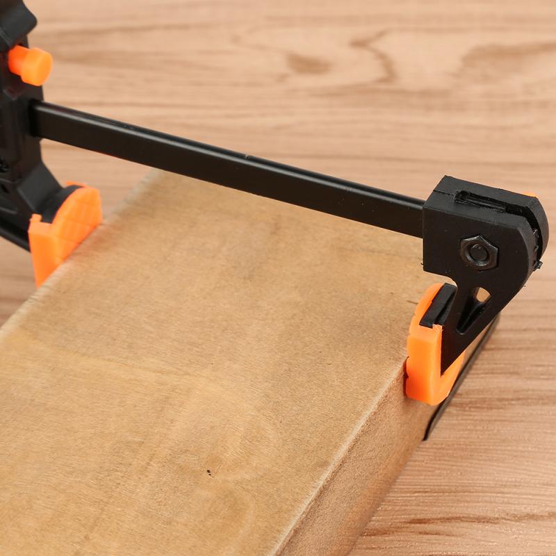 4 Inch Quick Ratchet F Clamp Heavy Duty Wood Working Work Bar Clamp Clip Kit Woodworking Reverse Clamping Toggle Quick-Release