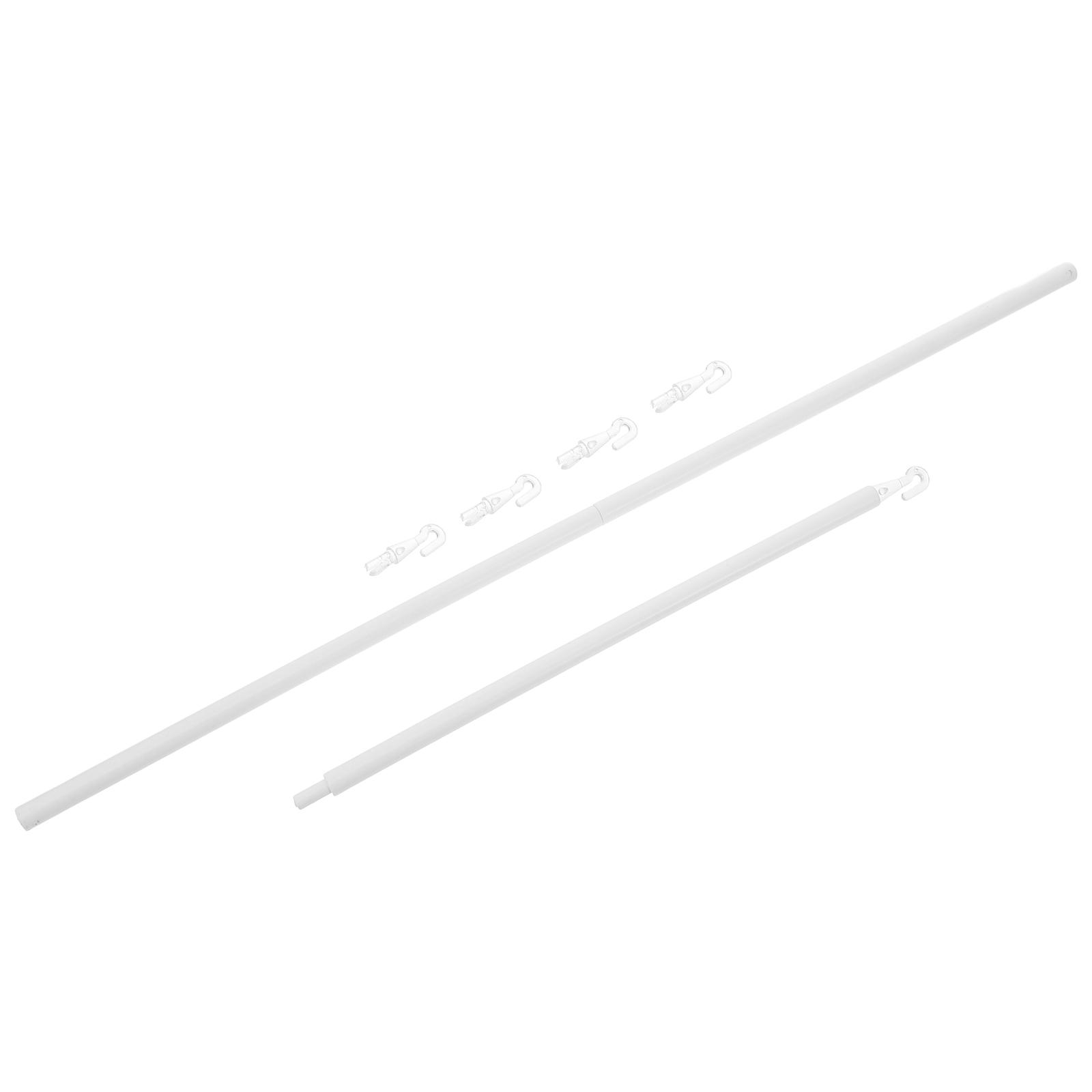 6pcs Blind Accessories 89CM PP Pull Rod Replacement Wand Hook for Blinds Curtains Window Vertical Blind Parts