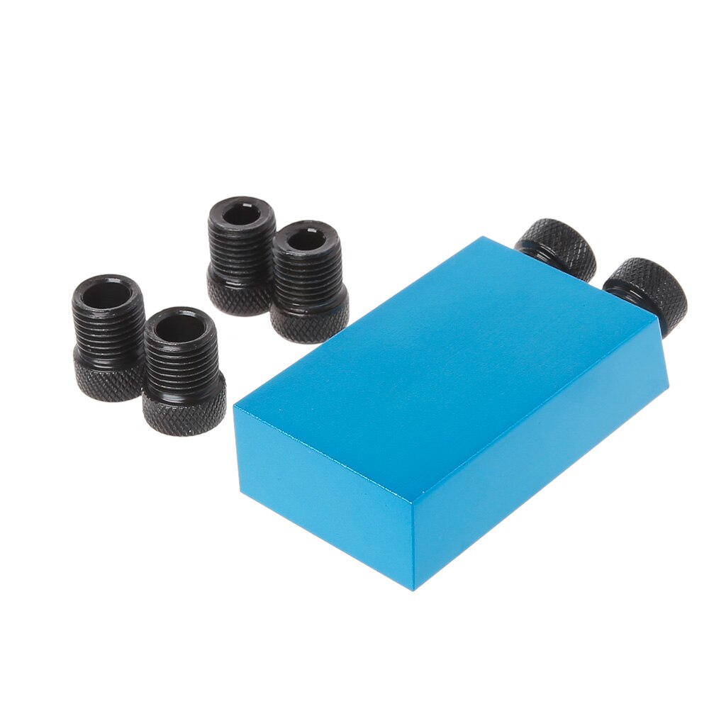 14 Stks/set 6/8/10Mm Schuine Gat Locator Standsteller Boren Bits Jig Clamp Houtbewerking Kit