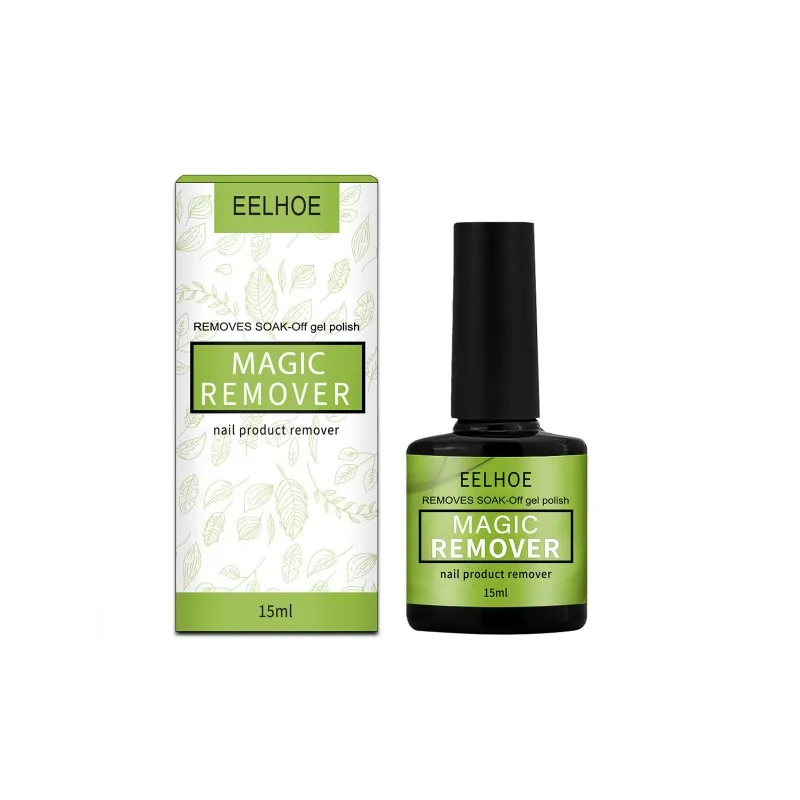 3-5 min. hurtig fjerner magisk fjerner gel neglelak 15ml soak-off uv led burst fjerner rensemiddel neglekunstværktøj manicure rensemiddel: Hvid