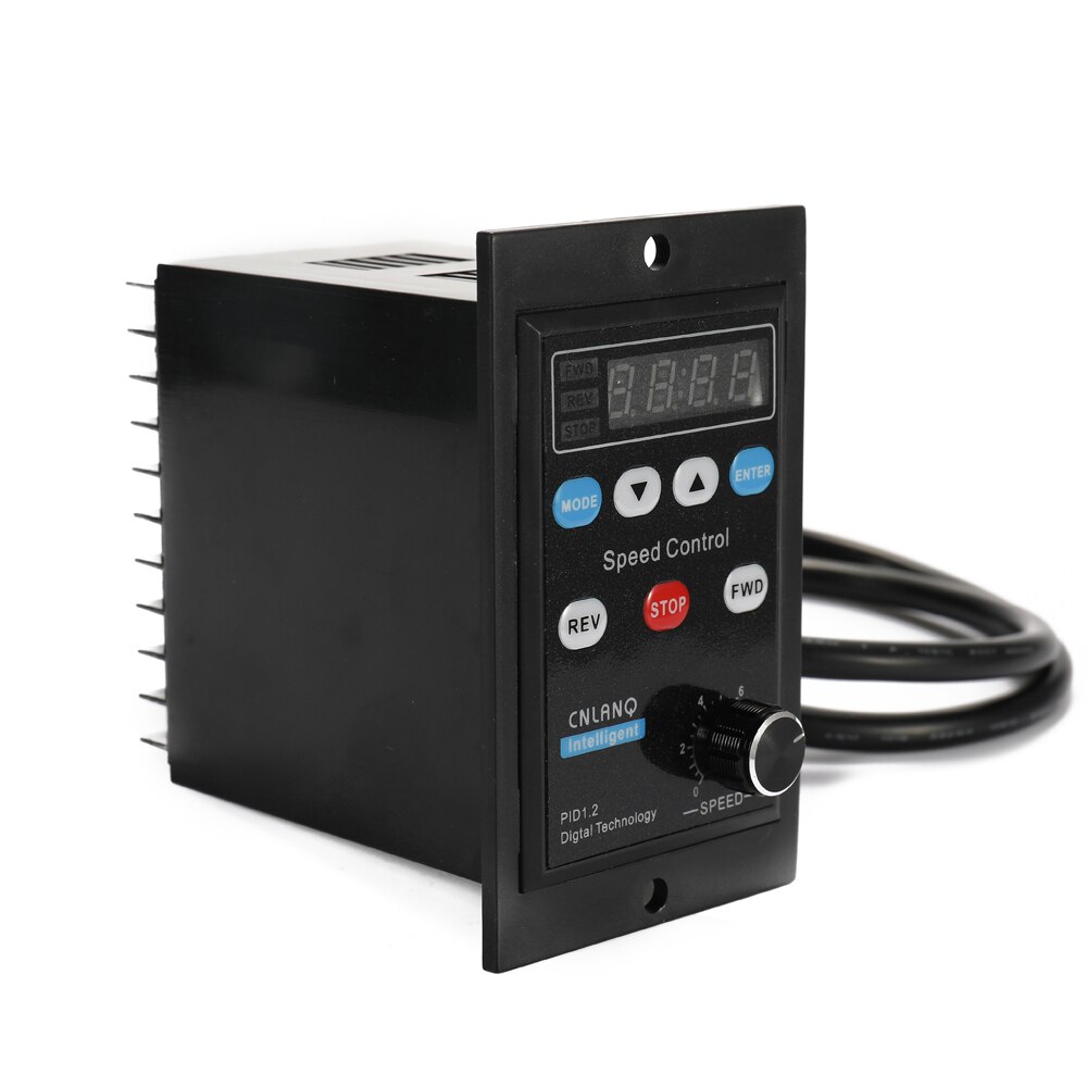 220V AC Motor Speed Controller LED Motor Speed Regulator Controller With Soft Start Function For 400W Micro Power Gear Motor