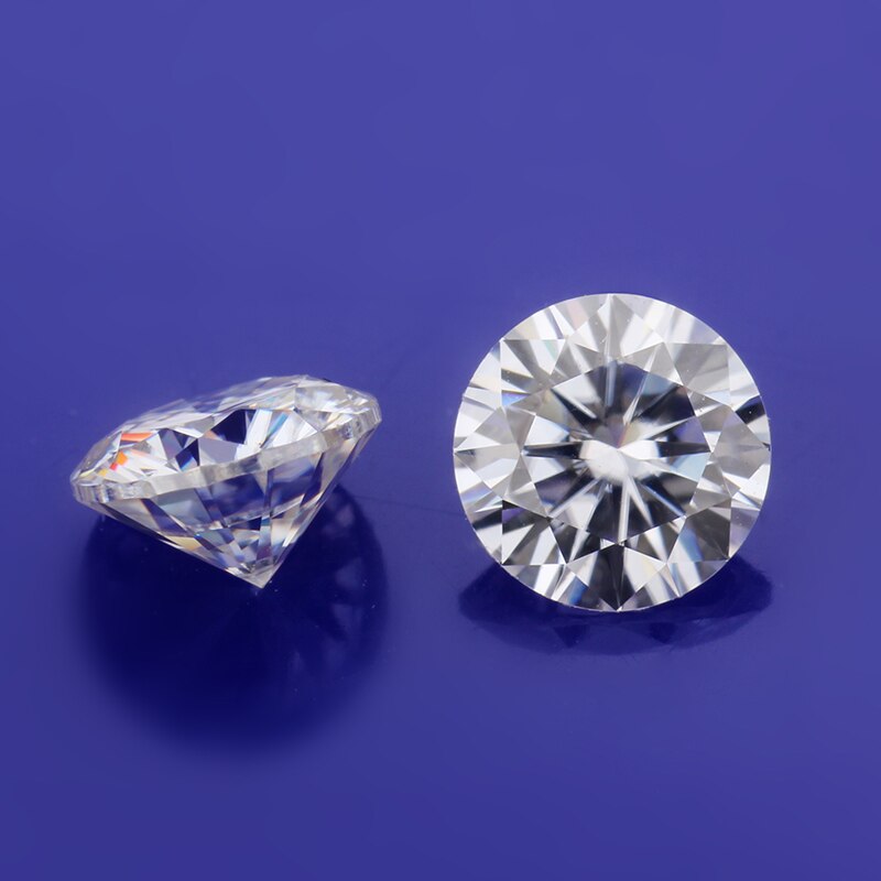 0.2 karaat ronde briljant geslepen 3.5mm ij kleur vvs helderheid moissanites losse steen diamant