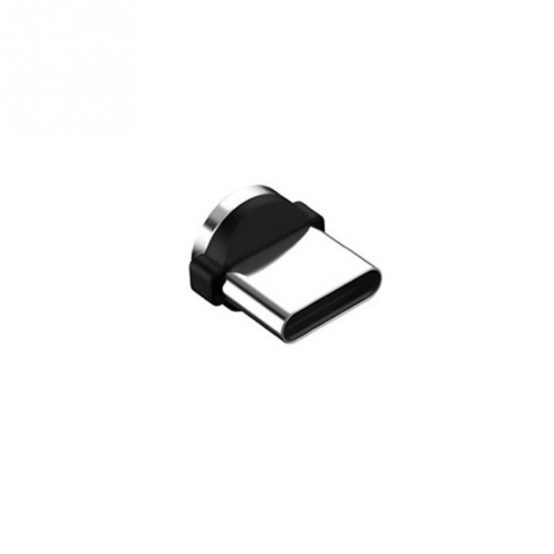 5Pcs 360 Graden Rotatie Magnetictips Oplaadkabel Adapter Aluminium Voor Android Type-C