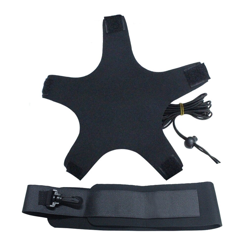 Øv praktisk innendørs utendørs fotballtrening belte rebound elastisk kaster justerbar volleyball trener universal