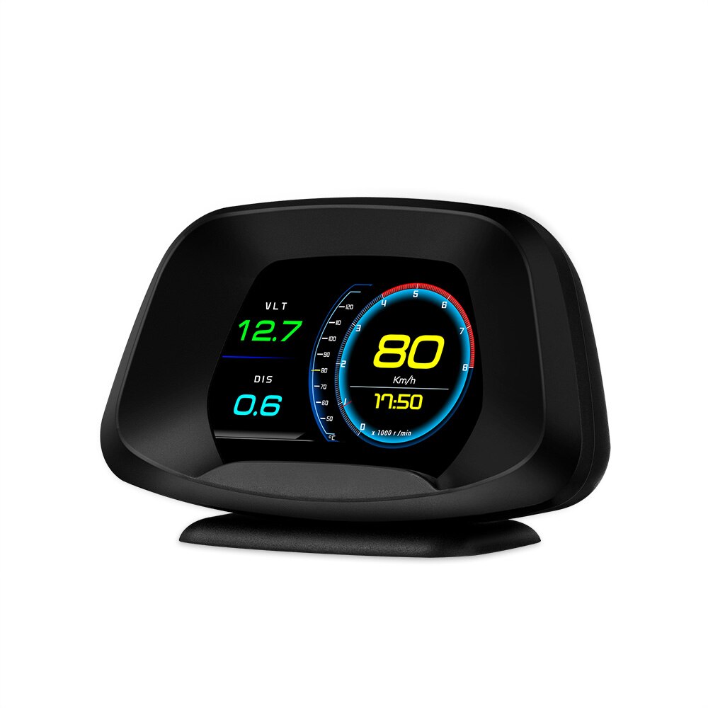 Auf-Gremium Computer Auto HUD Kopf hoch Anzeige GPS OBD2 Scanner Geschwindigkeit Projektor Sicherheit Alarm Spielereien Inteligentes Turbo Bremse Prüfung