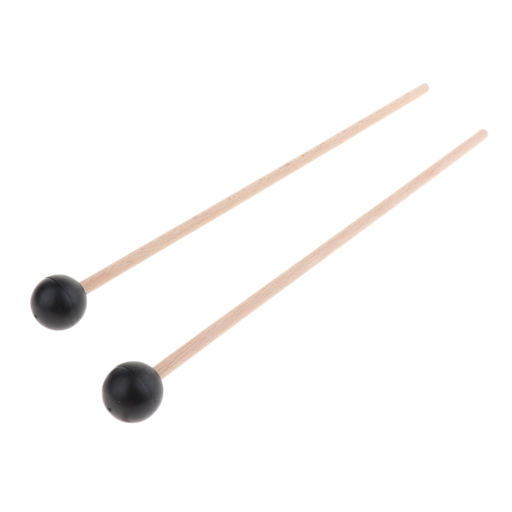 2pcs Percussion Mallets Sticks for Xylophone Vibraphone Marimba 360mm