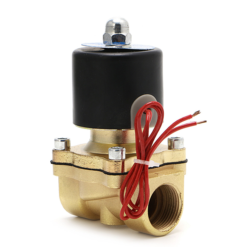 3/4 " 220v elektrisk magnetventil pneumatisk 2 port vand olie luftgas 2w-200-20 whosale