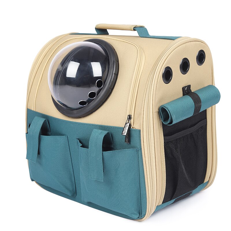 Astronauta okno nosidełko na zwierzaka designerski plecak oddychająca torba podróżna dla kota torba na ramię na zewnątrz dla małych psów koty niosące Supplie: B1