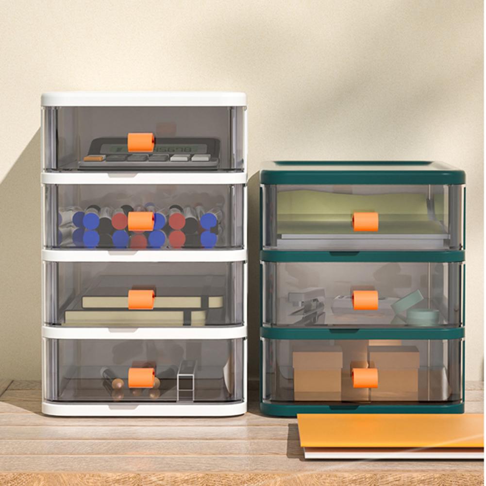 Storage Boxes Stable Plastic Multi-layer Drawer Cube Storage Organizer Desktop Drawer Storage Container