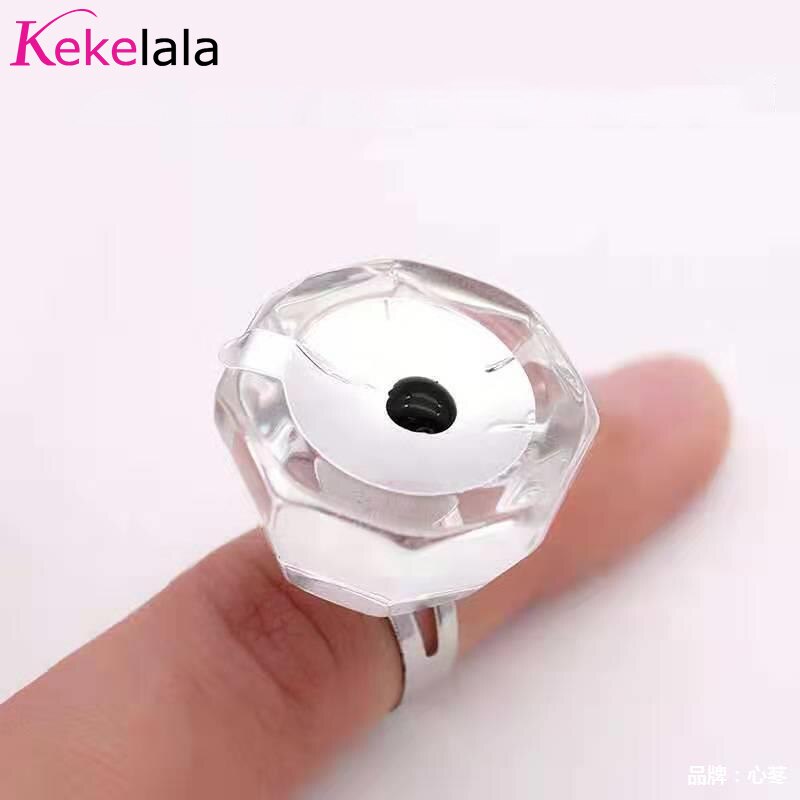300Pcs Glue Pads Eyelash Extension Foil Sticker Glue Holder Pallet Paper Lashes Stickers Beauty MakeupTool