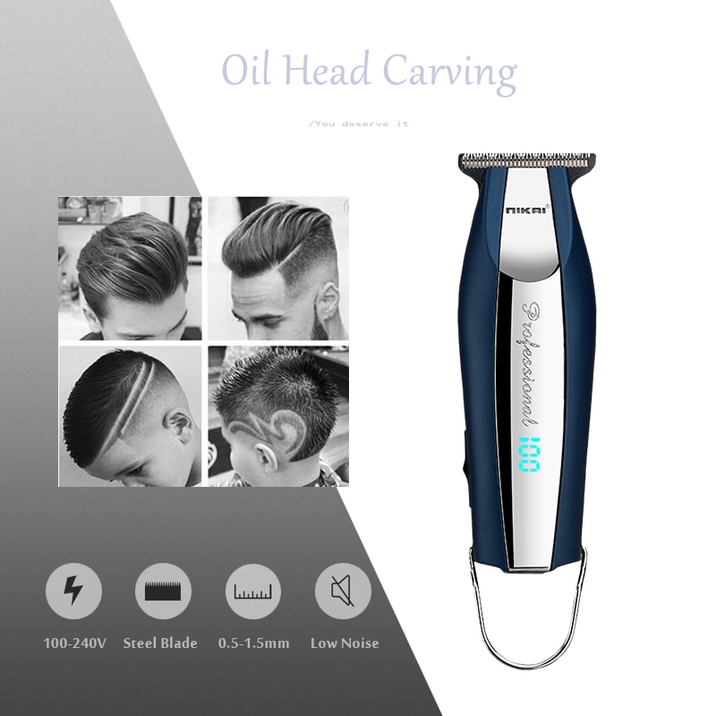 Mini Cordless Electric Trimmer Powerful Hair Clipp... – Grandado
