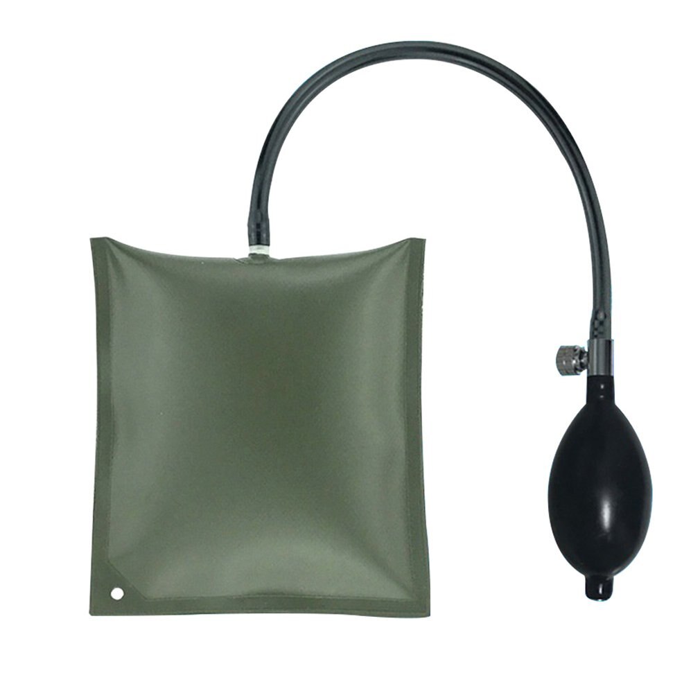 Ajuste de instalación de posicionamiento de puerta y ventana, accesorios de cojín de aire, cojín inflable de ventana multifunción: green