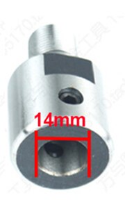 Bielle Mandrin Moteur 10mm M14*1 Pour Tour K01-50/63 K02-50/63 - Acier Inox