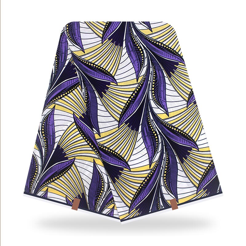 Letter Cotton Original African Ankara Fabric Print Fabric Pagne Africain Wax 6yards Y1116-15: As picture 9